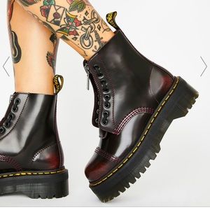 doc martens platform sale